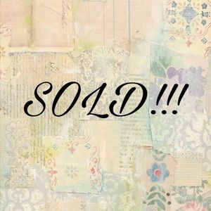 Sold from this point on!